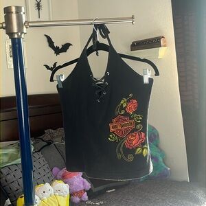 Harley Davidson halter top